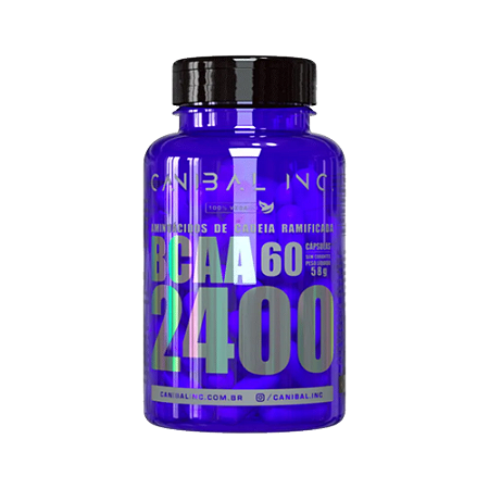 BCAA 2400 60 CAPS CANIBAL INC