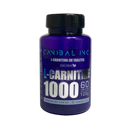 L- CARNITINA 60 TABS CANIBAL INC