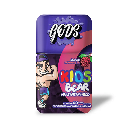 KIDS BEAR MULTIVITAMINICO -  60CAPS CANIBAL INC