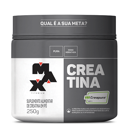 CREATINA CREAPURE POTE 250G MAX TITANIUM