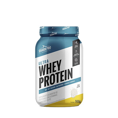 ULTRA WHEY LEITE - POTE 907GR SHARK PRO