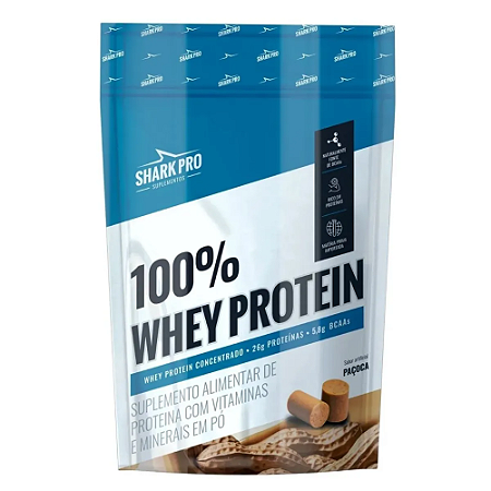 100% WHEY PROTEIN POUCH 900G - PACOCA SHARK PRO