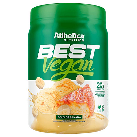 BEST VEGAN (500 G) BOLO DE BANANA ATLHETICA NUTRITION