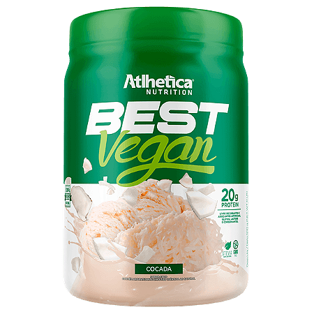 BEST VEGAN (500 G) COCADA ATLHETICA NUTRITION