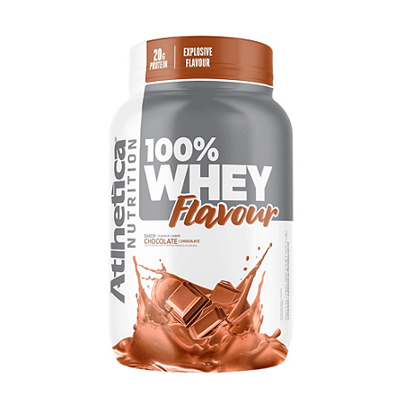100% WHEY FLAVOUR (900 G) CHOCOLATE ATLHETICA NUTRITION