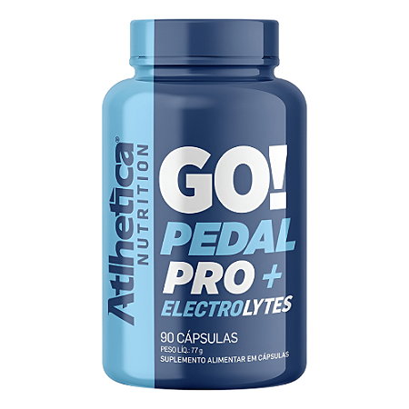 GO! PEDAL PRO + ELECTROLYTES (90 CAPSULAS) ATLHETICA NUTRITION