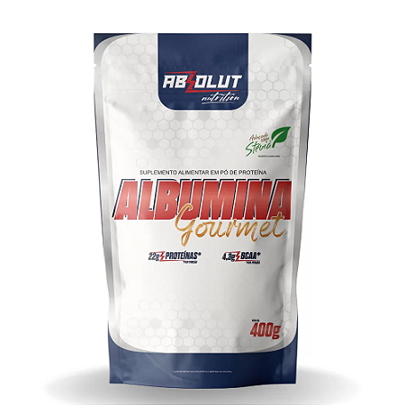 ALBUMINA MORANGO C/ CHANT. 400G ABSOLUT NUTRITION