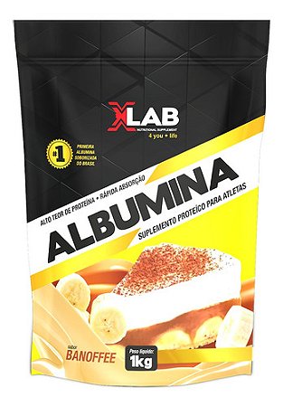 ALBUMINA 1KG BANOFFEE X-LAB