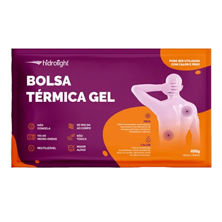 BOLSA TERMICA GEL HIDROLIGHT 400G HIDROLIGHT