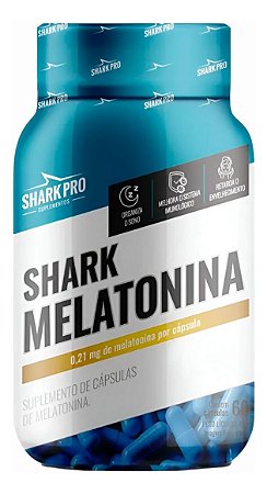 MELATONINA - 60 CAPS SHARK PRO