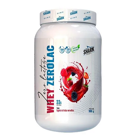 WHEY ZEROLAC POTE 900G - IOG C/ FRUT VE(LINHA CLINIC) SHARK PRO