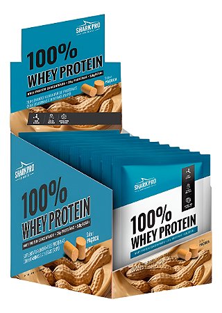 SACHE 100% WHEY PACOCA - 40GR - CX C/ 10 UND SHARKPRO