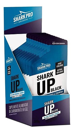 SHARK-UP BLACK ACAI/GUARANA/BANANA DP C/ 10UN SHARKPRO