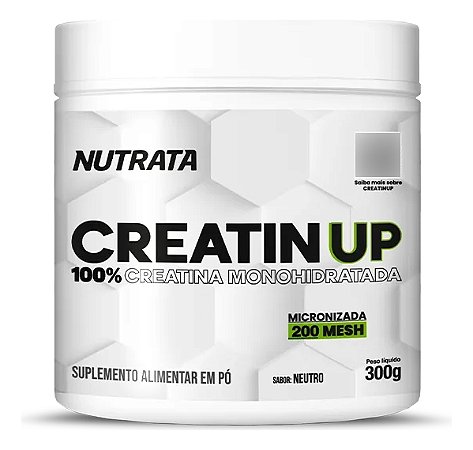 CREATINA MONOHIDRATADA 300GR POTE - NUTRATA