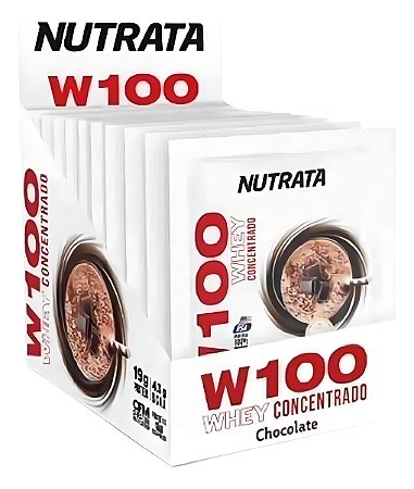 PROTEINA NUTRATA W100 WHEY CHOCOLATE SACHE 30 G