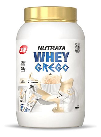 WHEY GREGO 3W BEIJINHO 900G NUTRATA