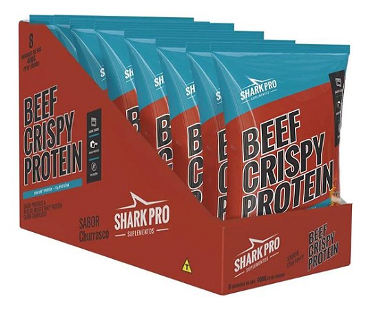 SALGADINHO PROTEICO CHURRASCO 50G - DISPLAY C/8