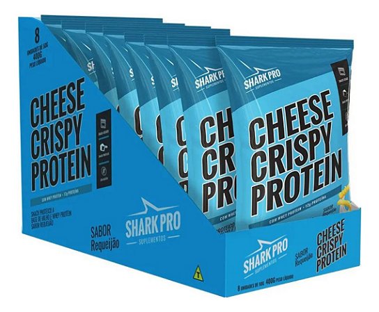SALGADINHO PROTEICO REQUEIJÃO 50G - DISPLAY C/8