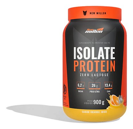 ISOLATE PROTEIN ORANGE JUICE POTE 900G NEW MILLEN