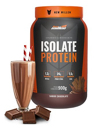 ISOLATE PROTEIN CHOCOLATE POTE 900G NEW MILLEN