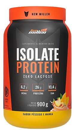 ISOLATE PROTEIN PESSEGO C/ MANGA POTE 900G NEW MILLEN