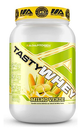 TASTY WHEY MILHO VERDE 900G ADAPTOGEN
