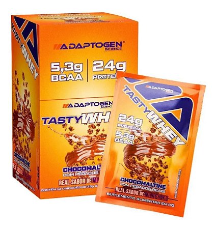 PACKET TASTY WHEY CHOCOMALTINE CX 12 ADAPTOGEN