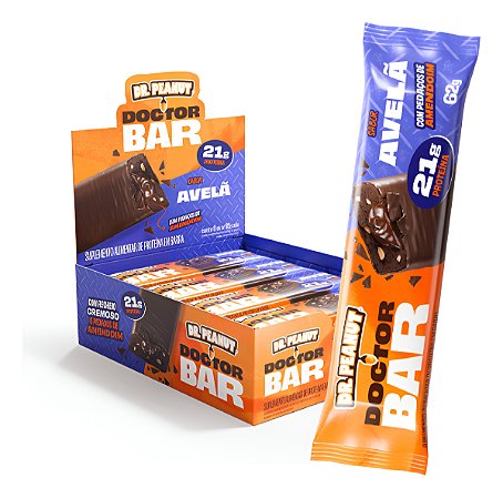 DOCTOR BAR AVELÃ 8UN DE 62G DR. PEANUT