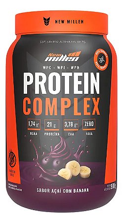 PROTEIN COMPLEX AÇAI C/ BANANA  900G POTE NEW MILLEN