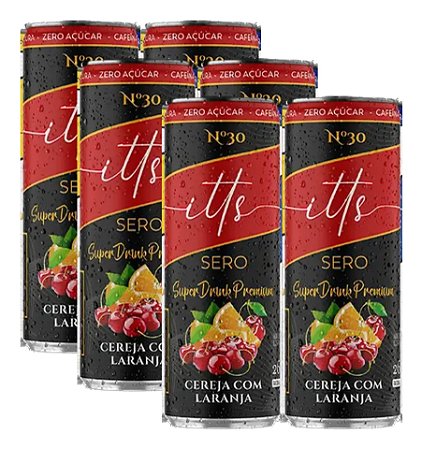 ITTS SERO - SUPER DRINK -  CEREJA COM LARANJA - 269ml FD C/6 UN