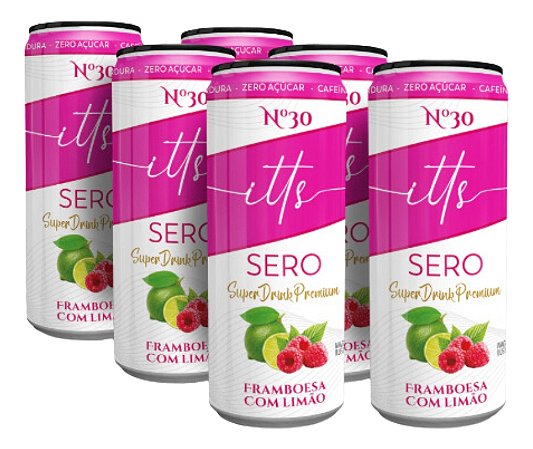 ITTS SERO - SUPER DRINK - FRAMBOESA COM LIMAO - 269ml FD C/6 UN