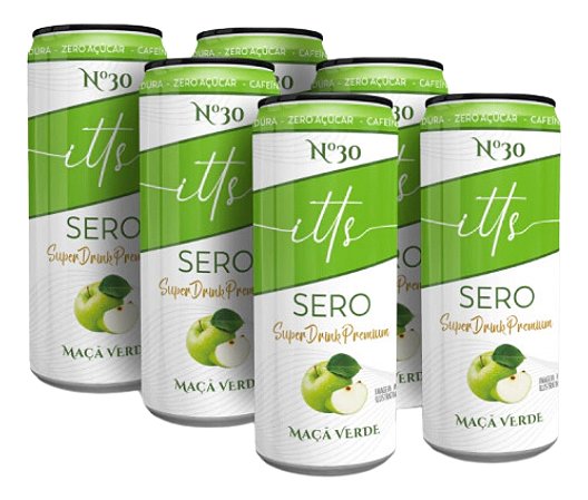 ITTS SERO - SUPER DRINK - MAÇA VERDE - 269ml FD C/6 UN