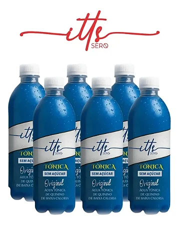 ITTS SERO AGUA TONICA - ORIGINAL - SUPLEMENTO SEM ACUCAR 1 L C/ 6UN