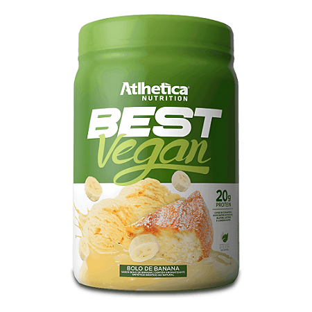 BEST VEGAN (500 G) BOLO DE BANANA ATLHETICA NUTRITION