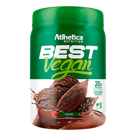 BEST VEGAN (500 G) CACAU ATLHETICA NUTRITION