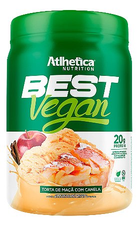 BEST VEGAN (500 G) TORTA DE MAÇA C/ CANELA ATLHETICA NUTRITION