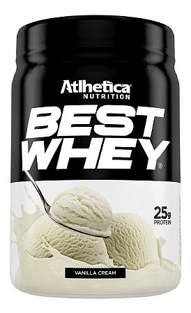 BEST WHEY (450 G) VANILLA CREAM ATLHETICA NUTRITION