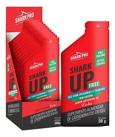 SHARK-UP FREE COLA DP C/ 10 UN SHARKPRO