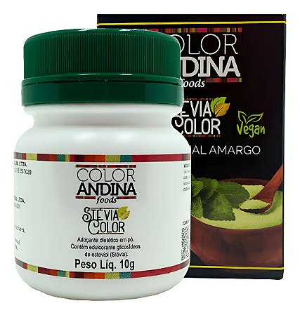ADOCANTE STEVIA COLOR ANDINA 10G