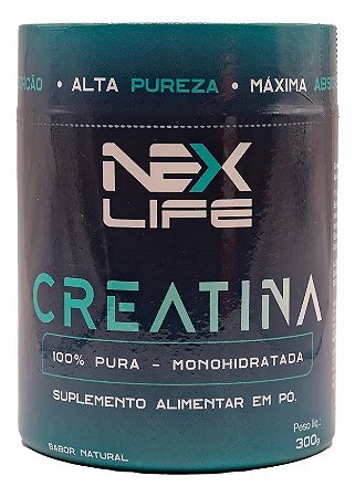 CREATINA NEXLIFE 300G SABORES: SEM SABOR NEXLIFE