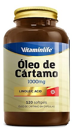 OLEO DE CARTAMO 1000mg (120 CAPS) VITAMINLIFE