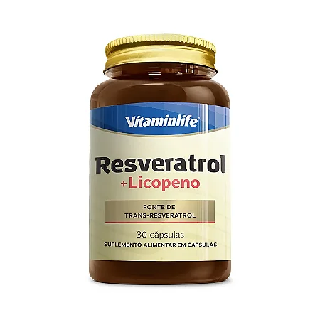 RESVERATROL + LICOPENO (30 CAPS) VITAMINLIFE