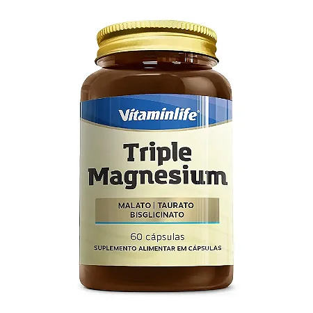TRIPLE MAGNESIUM (60 CAPS) VITAMINLIFE