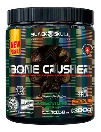 BONE CRUSHER LEMON RADIOACTIVE 300G BLACK SKULL