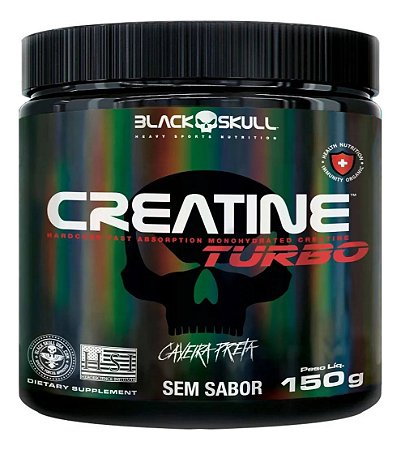 CREATINE TURBO 150G BLACK SKULL