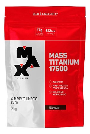 MASS TITANIUM REFIL 3KG CHOCOLATE  MAX TITANIUM