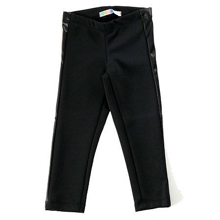 legging couro sintetico