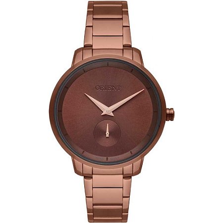 Relógio Orient Feminino Chocolate Analógico