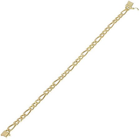 Pulseira Elo 3 por 1 Fina 2,3g 22cm