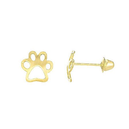 Brinco Patinha Cachorro 0,3g